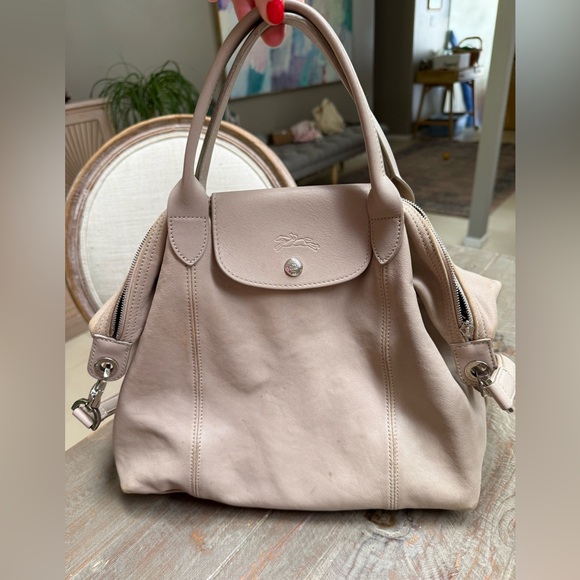 Longchamp Leather Top Handle Tote - Picture 3 of 14
